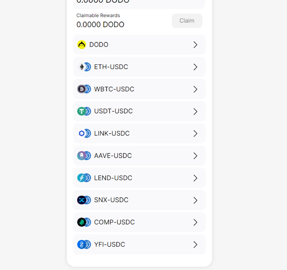 Dodo Decentralized Exchange Sarson Funds