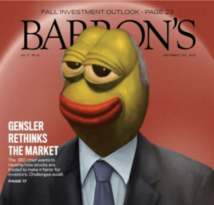Barron's Pepe Cover